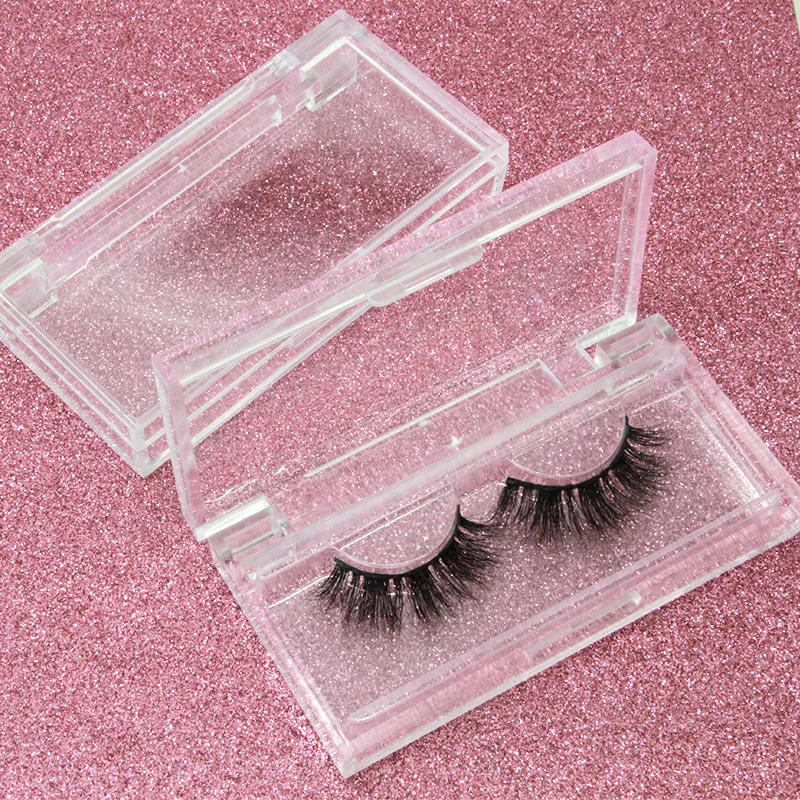 Оптовая продажа 10 шт. упаковка для накладных ресниц с логотипом на заказ коробки