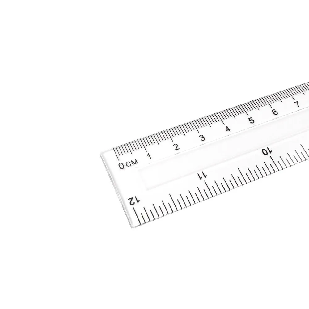 

Plastic Ruler 12 Inch Standard/metric Rulers Straight Ruler Measuring Tool For Student School Office
