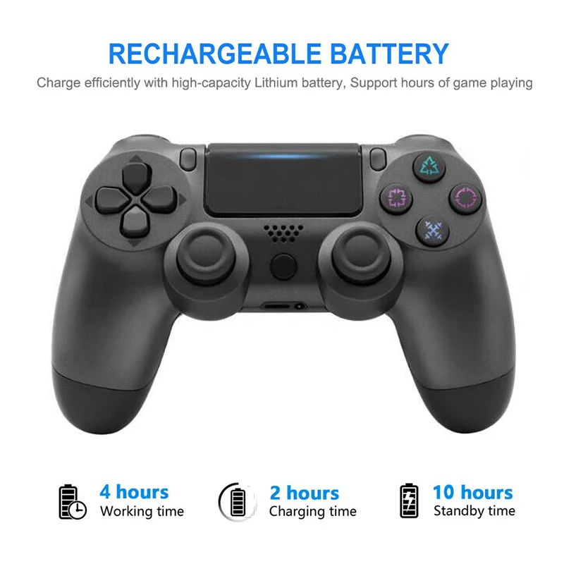 WUIYBN Bluetooth геймпад беспроводной контроллер PS4 джойстик для SONY playstation 4 Dualshock игровой