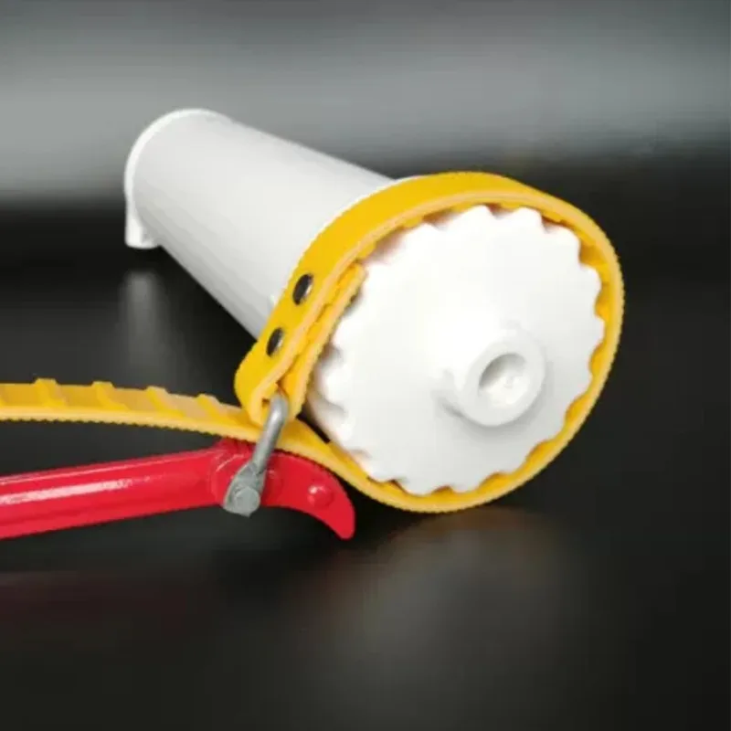 

Belt Wrench oil filter puller Strap SpannerChain Oil Filter Cartridge Disassembly Tool oil filter wrench Adjustable Strap Opener