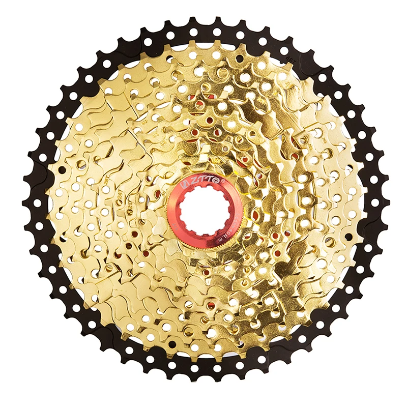

ZTTO Mountain Bike 9 Speed Cassette k7 9v 11 40 42 46 50 MTB Cassettes Bicycle Freewheel Sprockets Parts for M430 M4000 M590