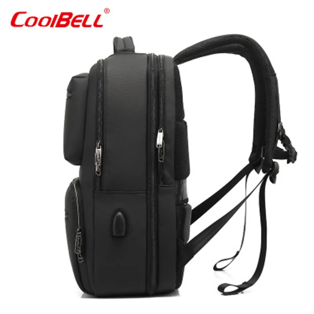 COOLBELL Рюкзак 15 6 дюймов ноутбук рюкзак модный для деловых поздок мульти функция
