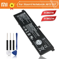 xiaomi r13b01w r13b02w phone battery for xiaomi mi notebook air 13 13 3 161301 01 5320mah original battery tool