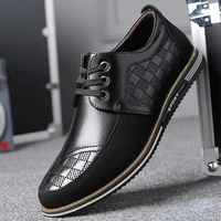 mens high quality large size casual shoes mens business breathable mens casual shoes fashion brand brown casual mens shoes