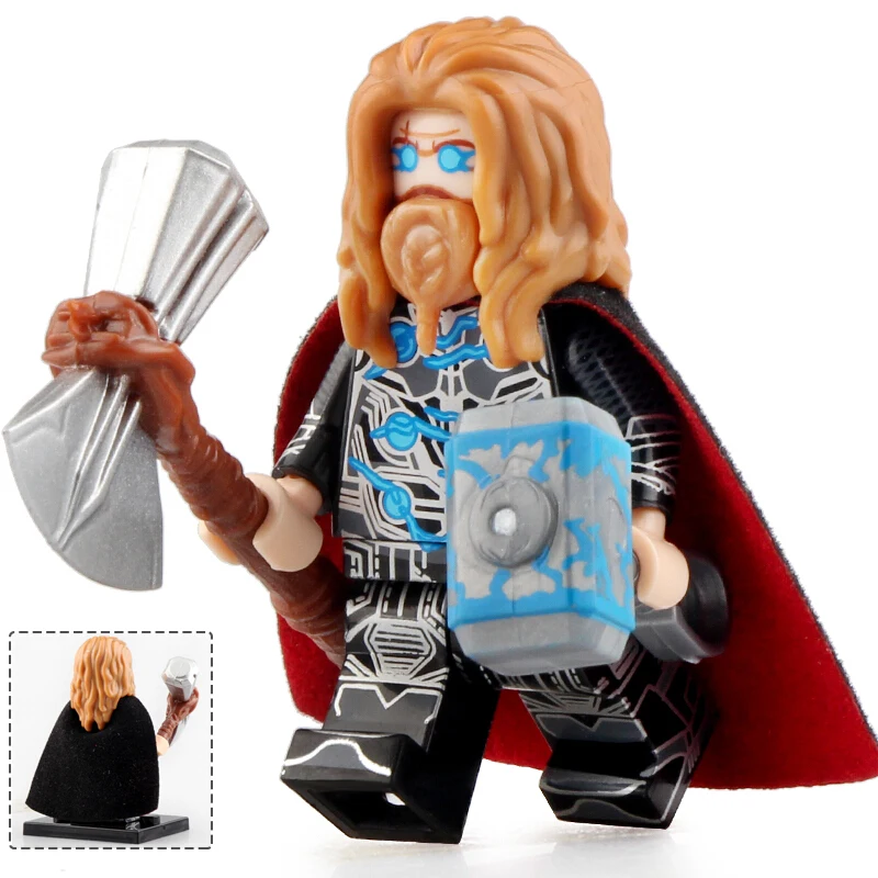 

16 styles superheros iron man Building Block Compatible minifigures bricks toys for children educational toys playmobil figures
