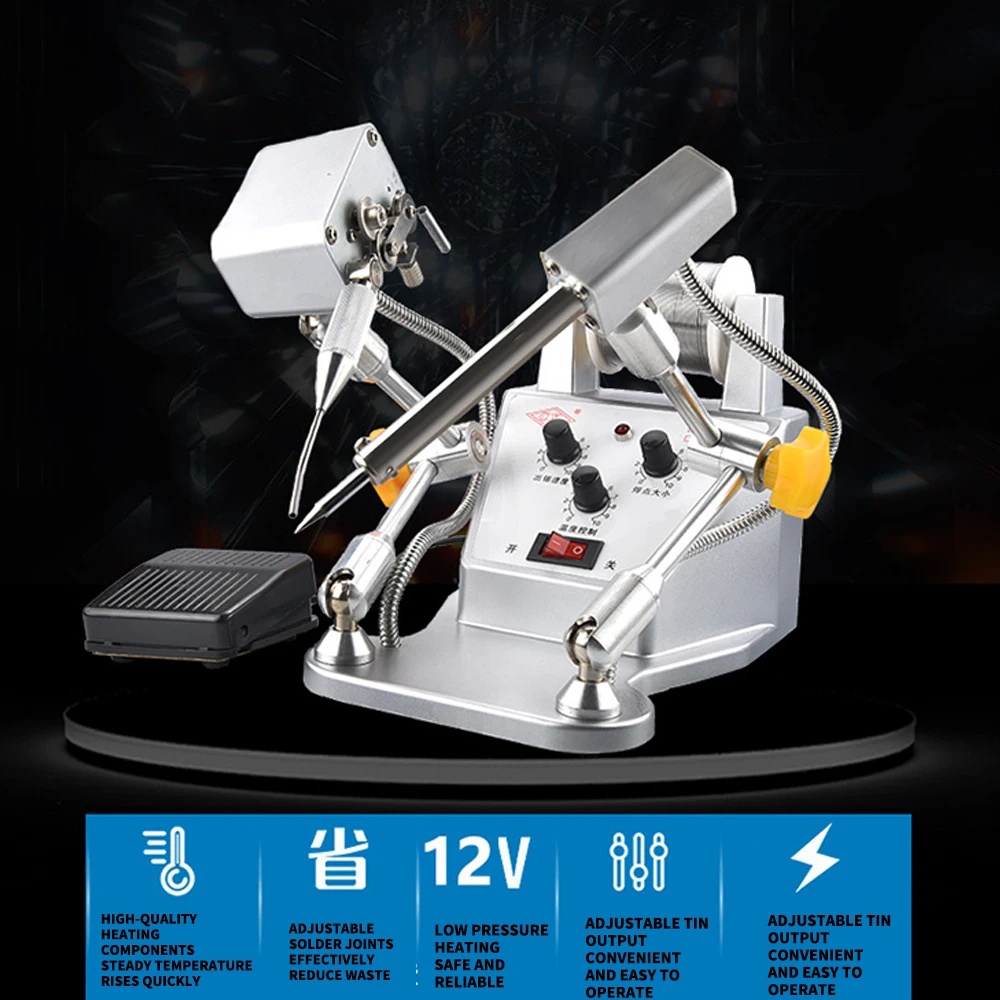 Automatic Soldering Machine For Circuit Board Welding, Electronic Component Welding, Foot-operated CX-80