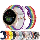 Силиконовый ремешок с рисунком для смарт-часов Garmin Vivoactive 4S, 4, 3, для Garmin Forerunner 158, 245