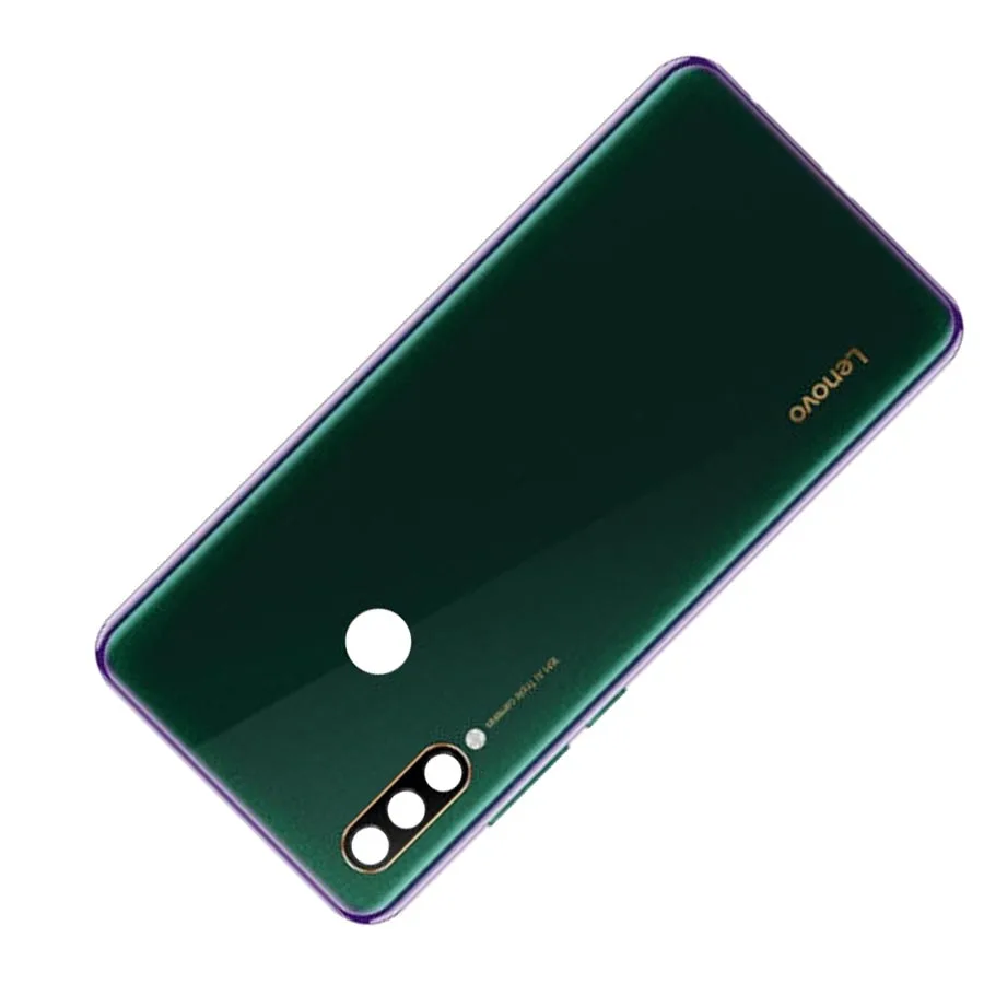 Оригинальная Крышка аккумуляторной батареи Lenovo Z6 Lite задняя крышка L38111 запасные