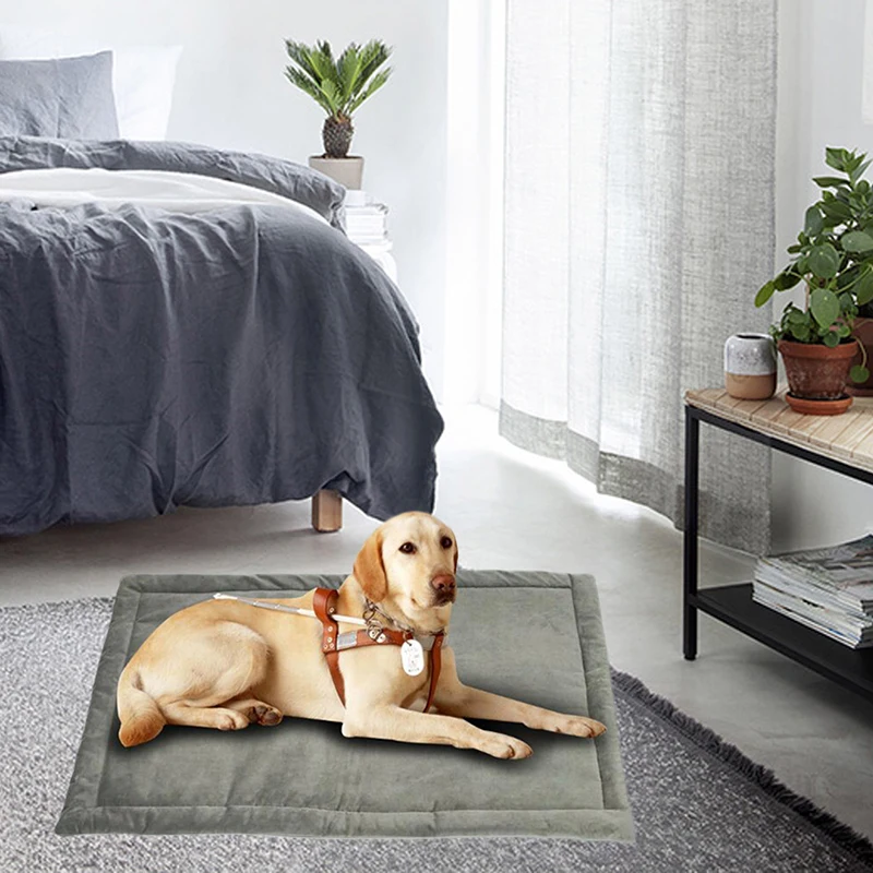 Теплая зимняя кровать для питомцев щенков кошек Конура хлопчатобумажная ткань