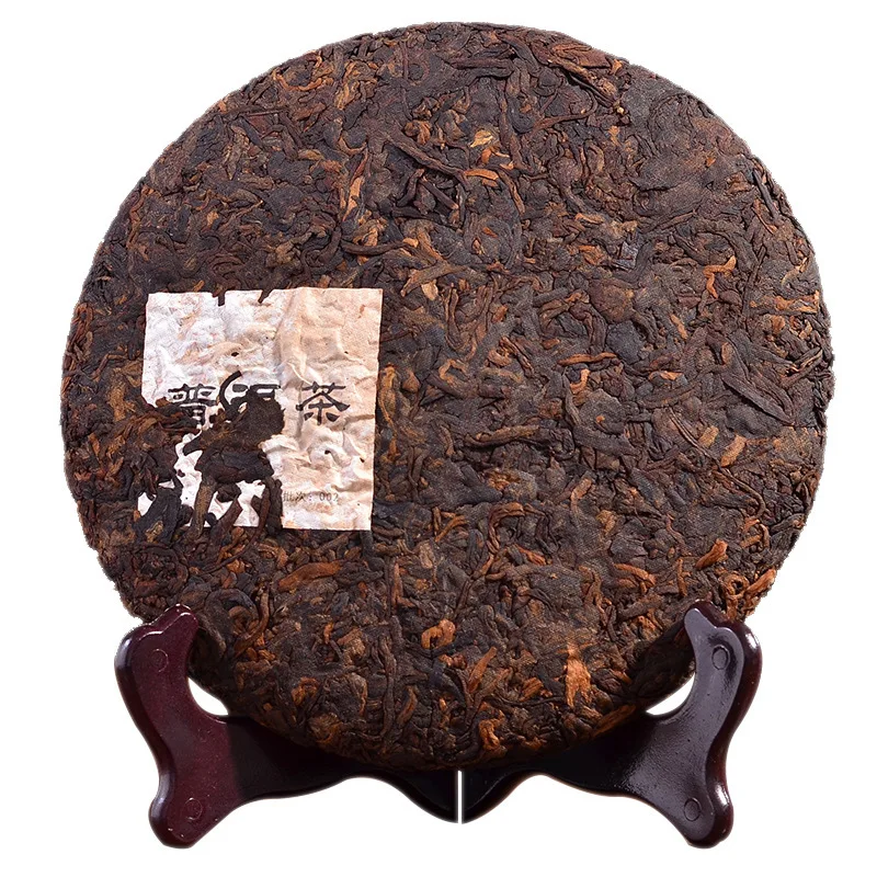 Yunnan Pu'er чай зрелый Menghai семь семян торт 357 г весенний ферментированные золотые
