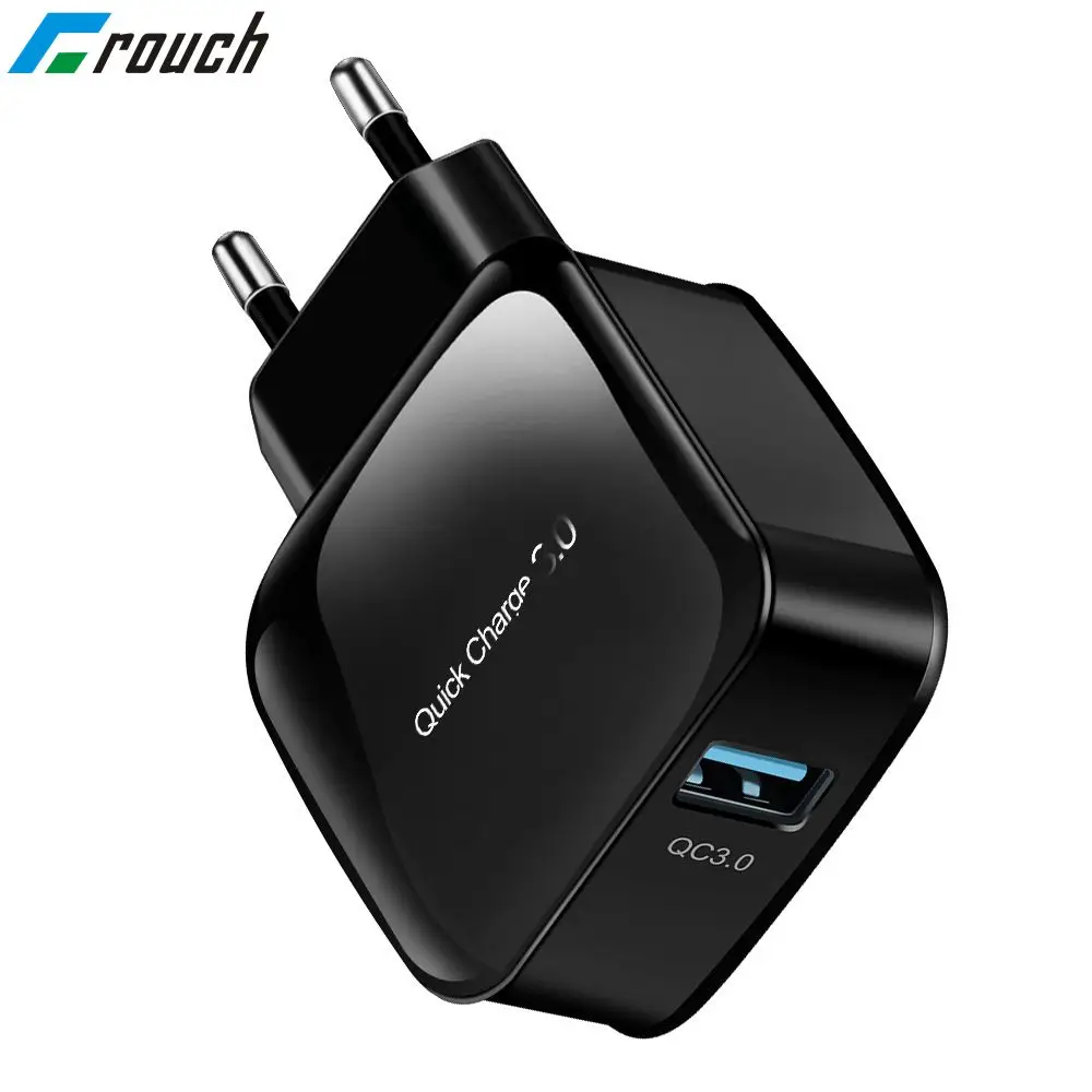USB зарядное устройство Quick Charge 3 0 быстрый мобильный телефон 18 Вт портативное для