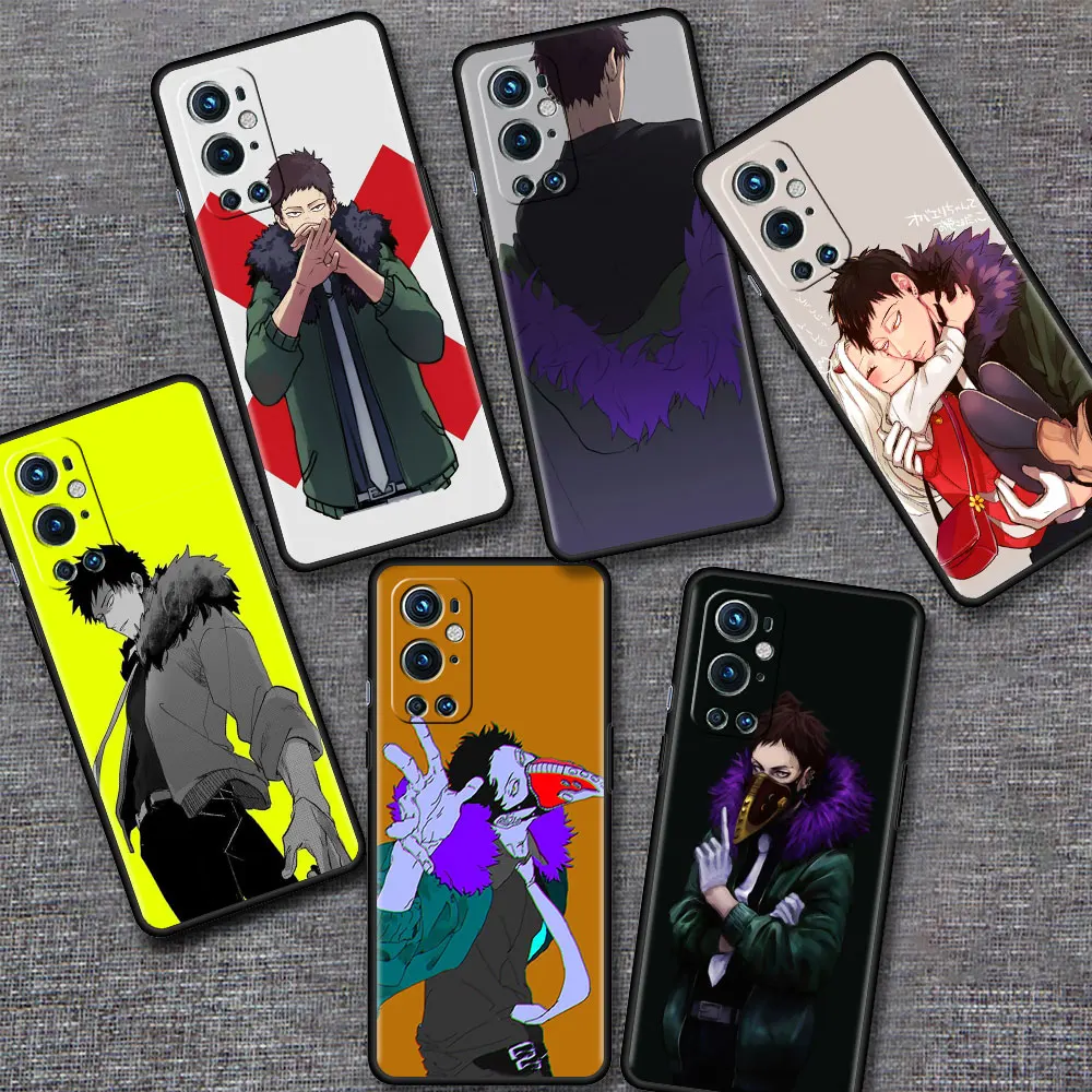 

Overhaul Chisaki Kai My Hero Academia Phone Case for Oneplus 8T 8 7 Pro Nord N10 5G N100 7T 9 Pro 9R Z Cell Bag Soft Protector