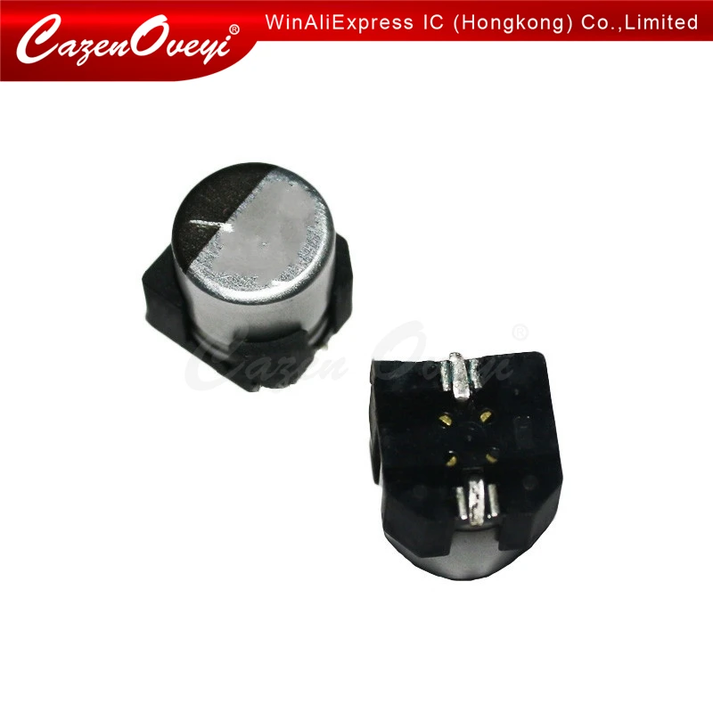 10 шт./лот SMD электролитические конденсаторы 1U/50V 4*5 4 мм|capacitor electrolytic smd|capacitor smdcapacitor