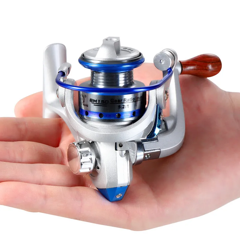 Рыболовная катушка мини типа спиннинговое колесо 10 подшипников 5 2: 1