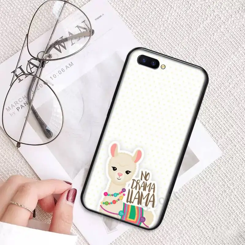 

no prob llama cute love Phone Case For OPPO R9 R11 R15 R17 RENO Realme S PLUS Normal 2z 3 5 C2 pro