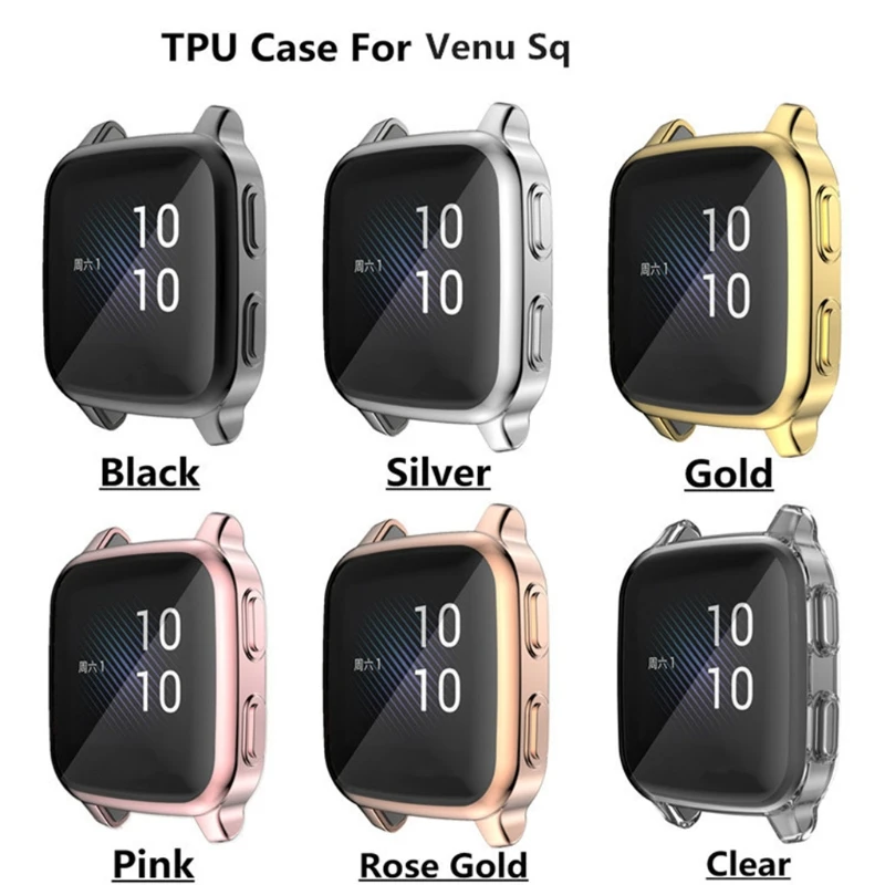Silicone 20mm WatchBand Strap For -Garmin venu sq Smartwatch Bracelet Wristband For -Amazfit GTS 2 Watchstrap belt