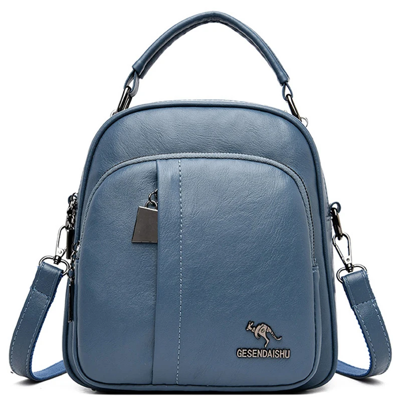 

Маленький Многофункциональный рюкзак, женская мода, сумки на плечо для покупок для девочек, Повседневная дорожная школьная сумка, женские к...