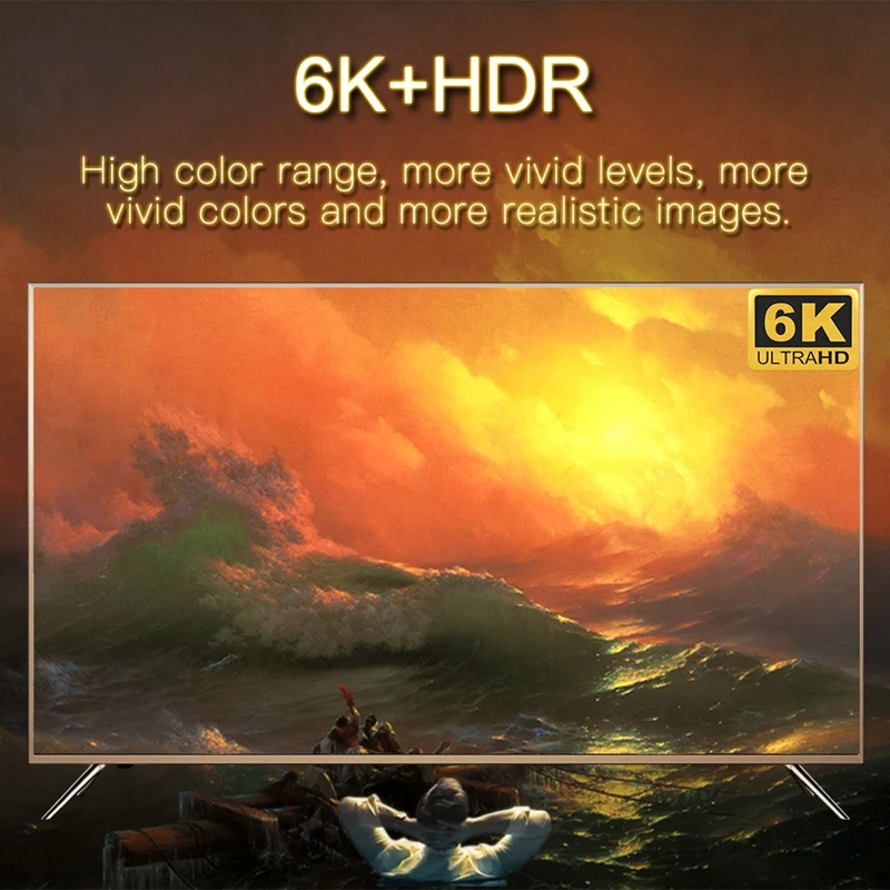 

H40-2 TV Box Android 10.0 H616 2.4/5G Dual Band WiFi Bluetooth 6K 10D Network Set Top Box