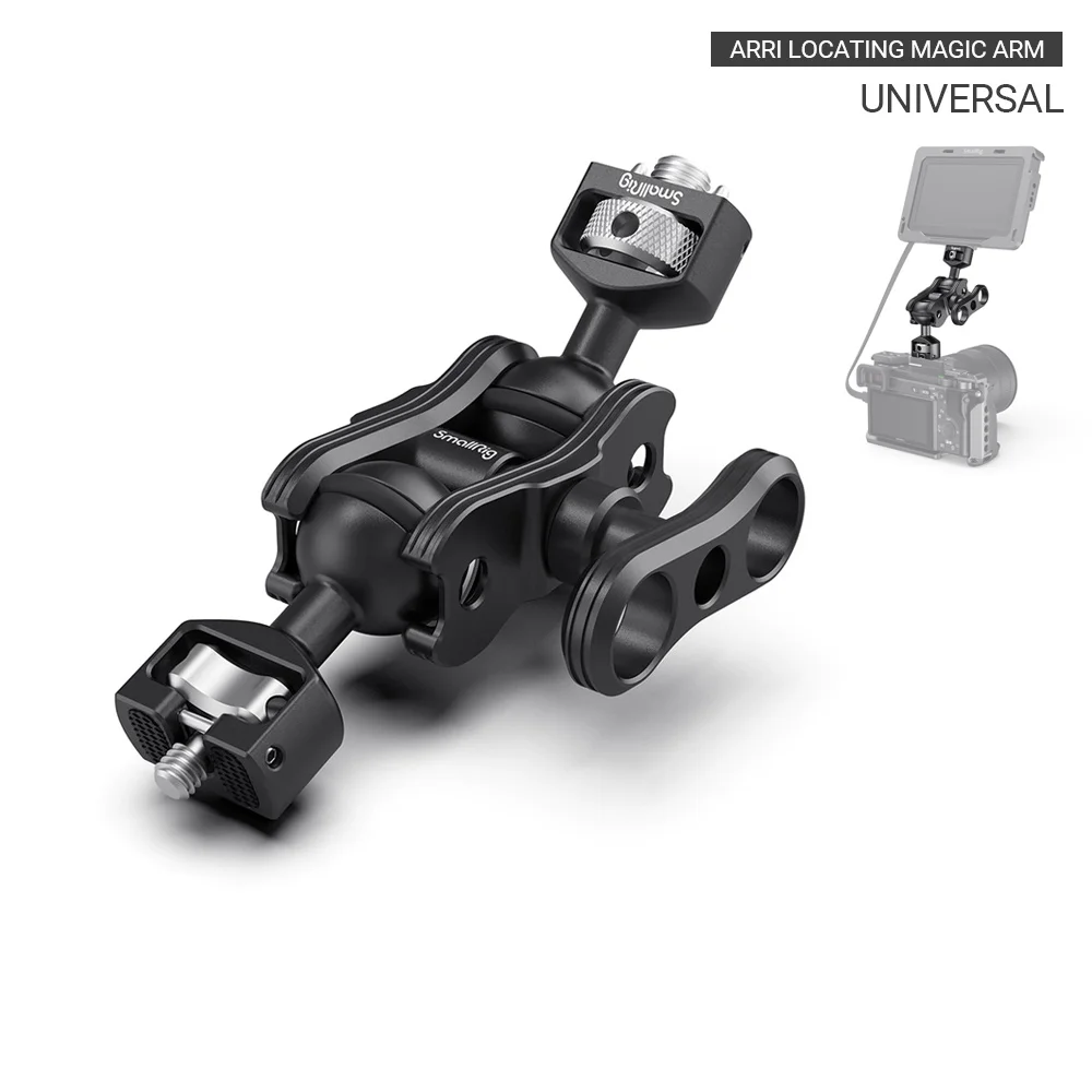 Волшебная рукоятка SmallRig с двойной шаровой головкой (шпильки для поиска Arri и винт