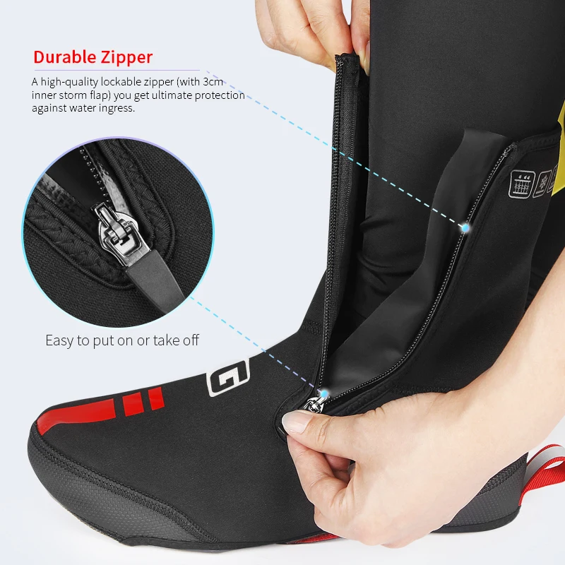 Winter Warm Cycling Boot Covers Waterproof Thermal Neoprene Overshoes Toe MTB Bike Shoe Cover Boots |