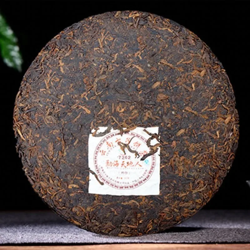 2019 Menghai Heaven Earth Pu-erh 726 торт созрел 357 г приготовленный чай TianDiRen |