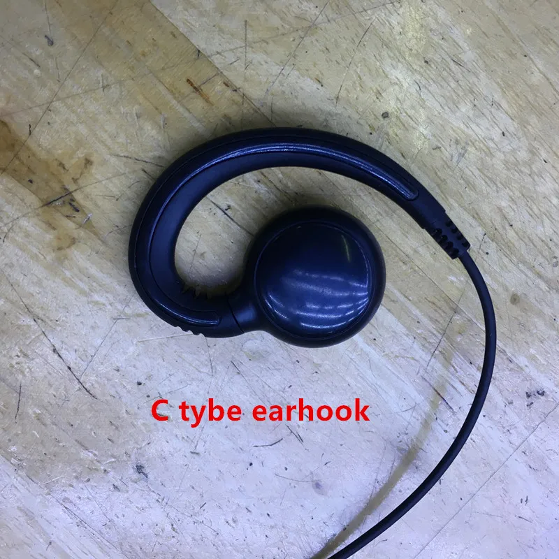 Большие PTT наушники для телескопа C earhook рации motorola APX2000 DP4400 XIR P8668 P8200 XPR6100 DGP6550 DGP5550 и