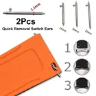 Комплект из 2 предметов, 18 мм20 мм22 мм Нержавеющаясталь Quick Release ремешок пружинный штифт