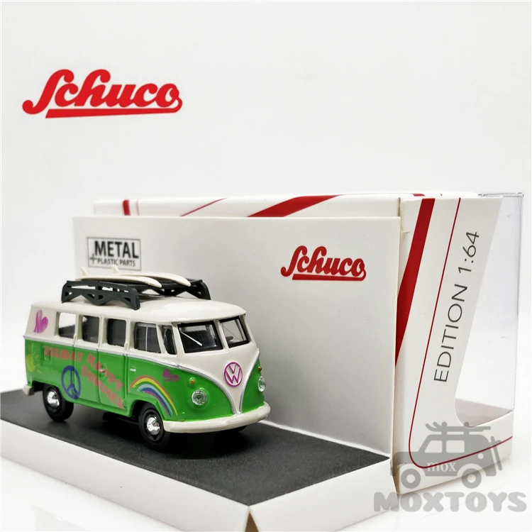 

Schuco 1:64 VW T1 bus SURFER Diecast Model Car