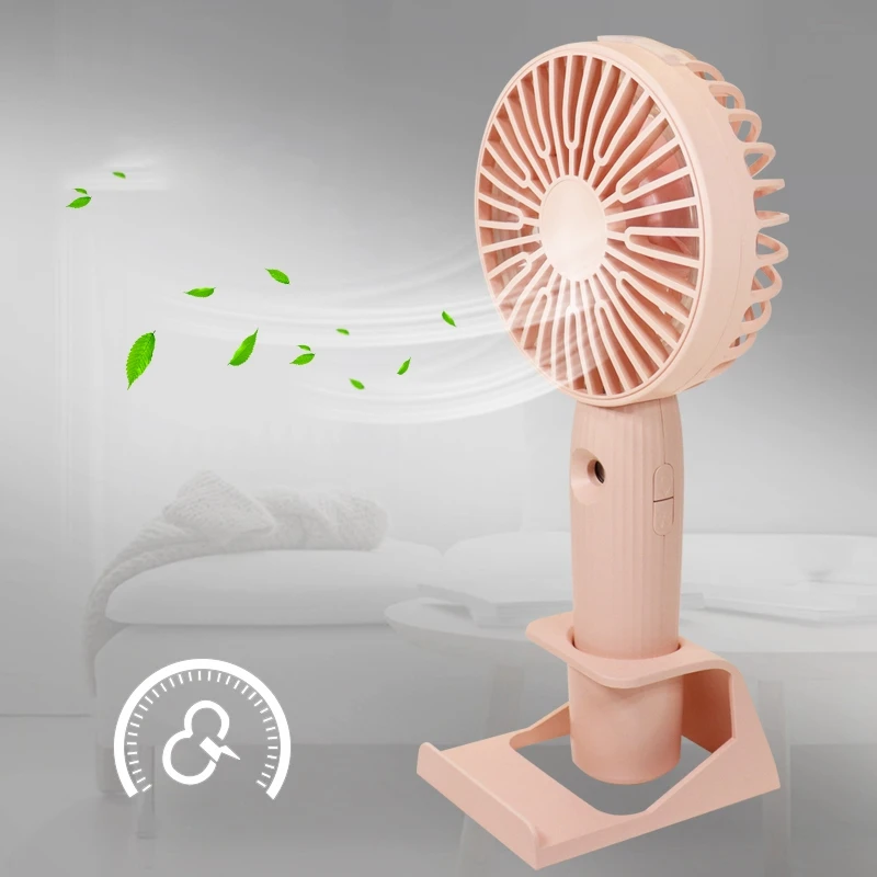 

Portable Handheld Fan with Rechargeable Battery Operated for Girls Women Kids Outdoor Travelling for Office Fan