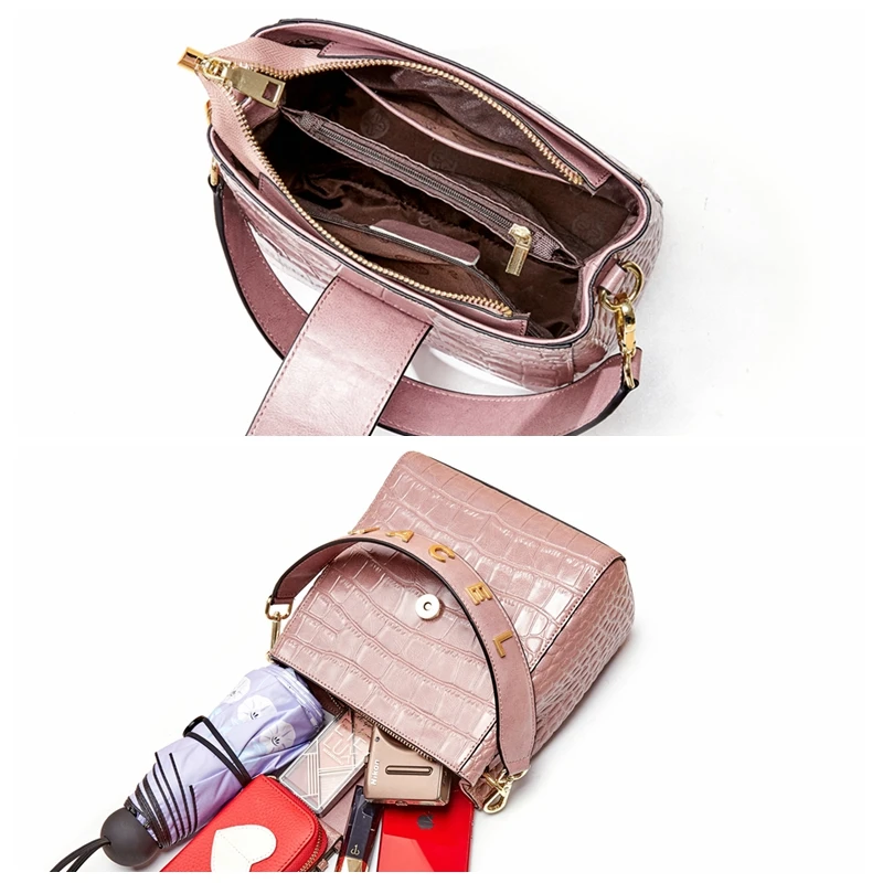 Солнечный магазин сумки-ведро для женщин сумка из натуральной кожи модная