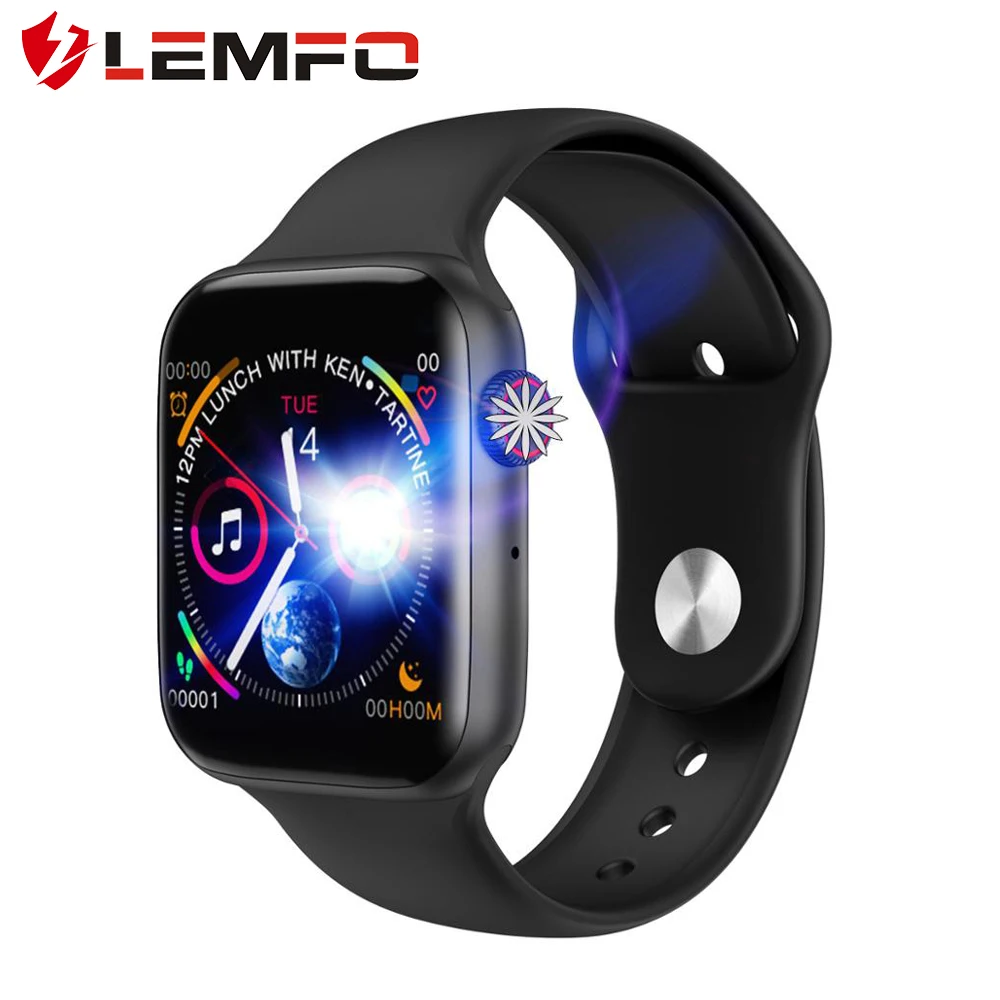 LEMFO умные часы для Apple Android телефон PPG ECG Bluetooth вызов управление музыкой полный