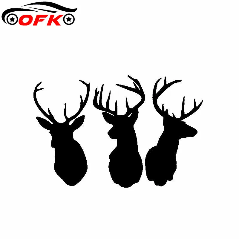 

Car Stickers Decor Motorcycle Decals Creative Decoration of Christmas Elk Decorative Accessories PVC,17cm*11cm