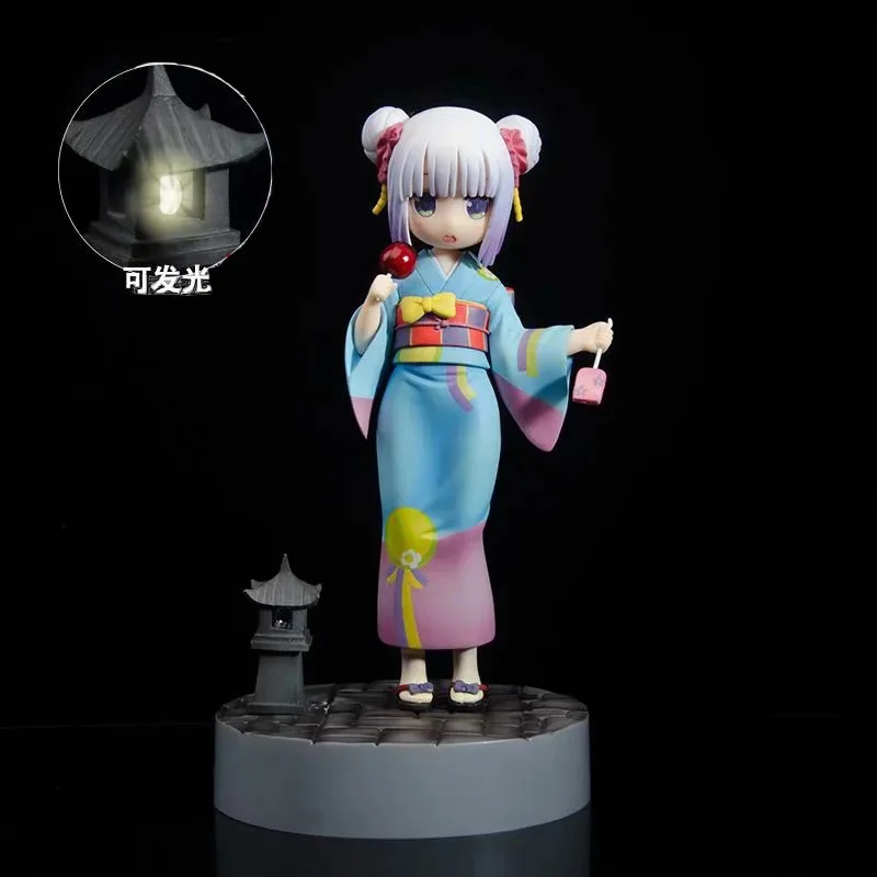 Халат горничной из японского аниме Miss Kobayashi банный халат Ver. Экшн фигурки ПВХ для