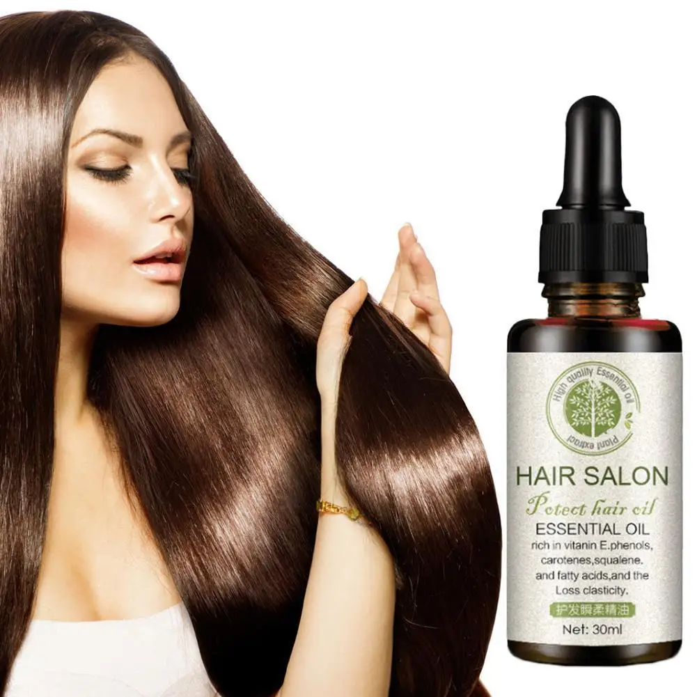 

Hair Treatment Essential Oil Nourish Frizzy Hair Damaged Infuse Hair With Nutrients Repair Health Thick Hair Growth Essence