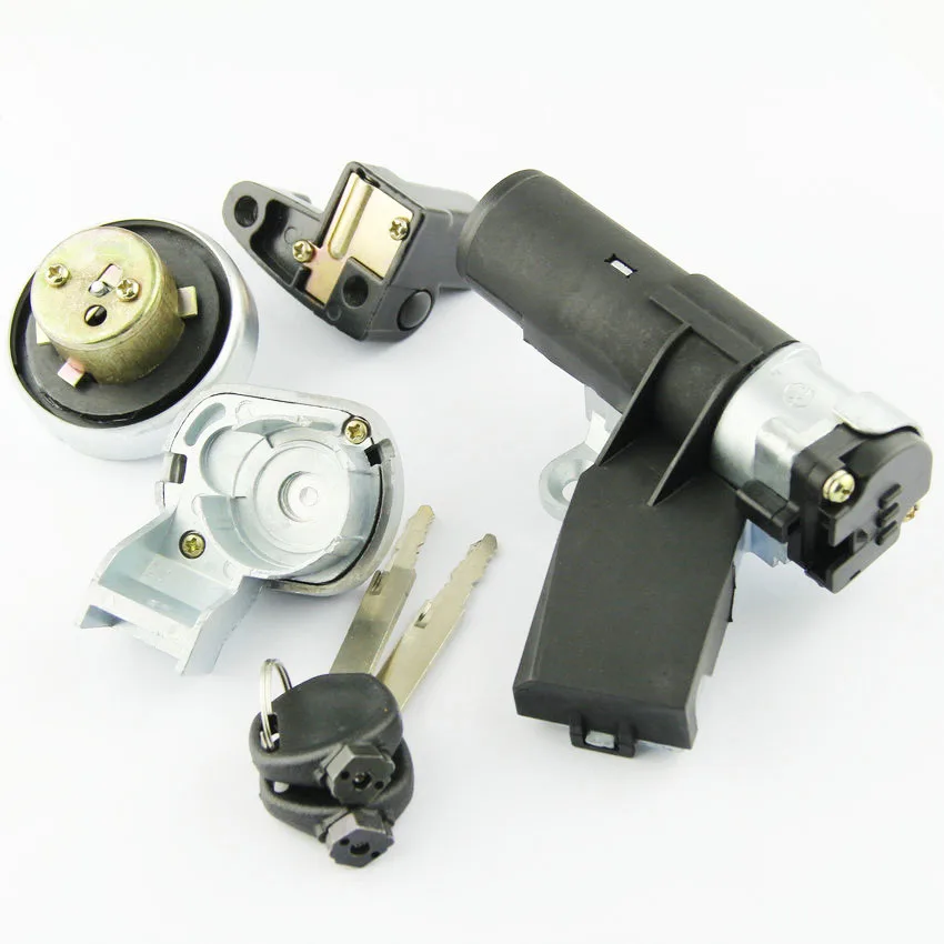 Переключатель ключа зажигания мотоцикла топливная газовая крышка Комплект