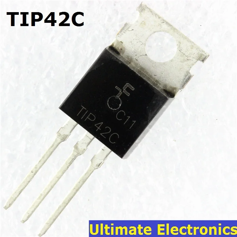 10 шт. TIP42C TIP42 PNP транзистор TO-220 Новый | Электронные компоненты и принадлежности