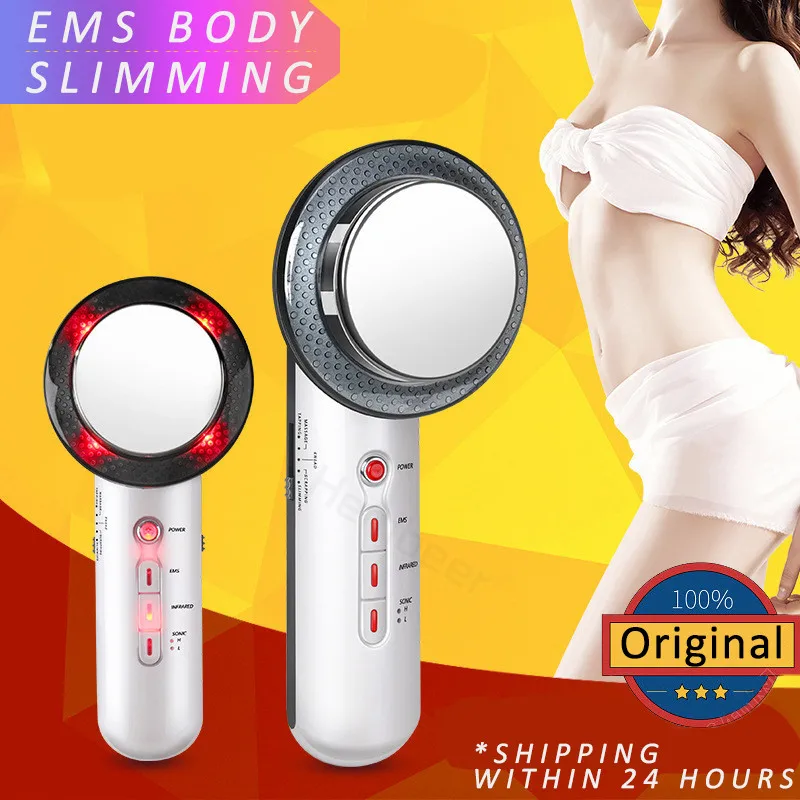 массажер для лица Ультразвуковая кавитация машина EMS тела похудения Lipo сжигатель