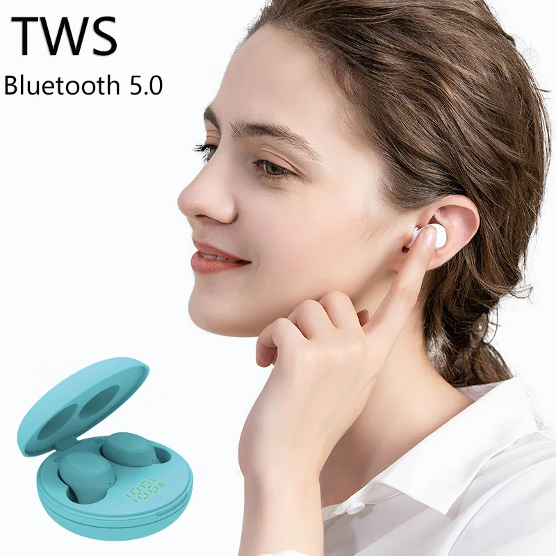 

TWS-наушники с поддержкой Bluetooth 5,0 и зарядным футляром