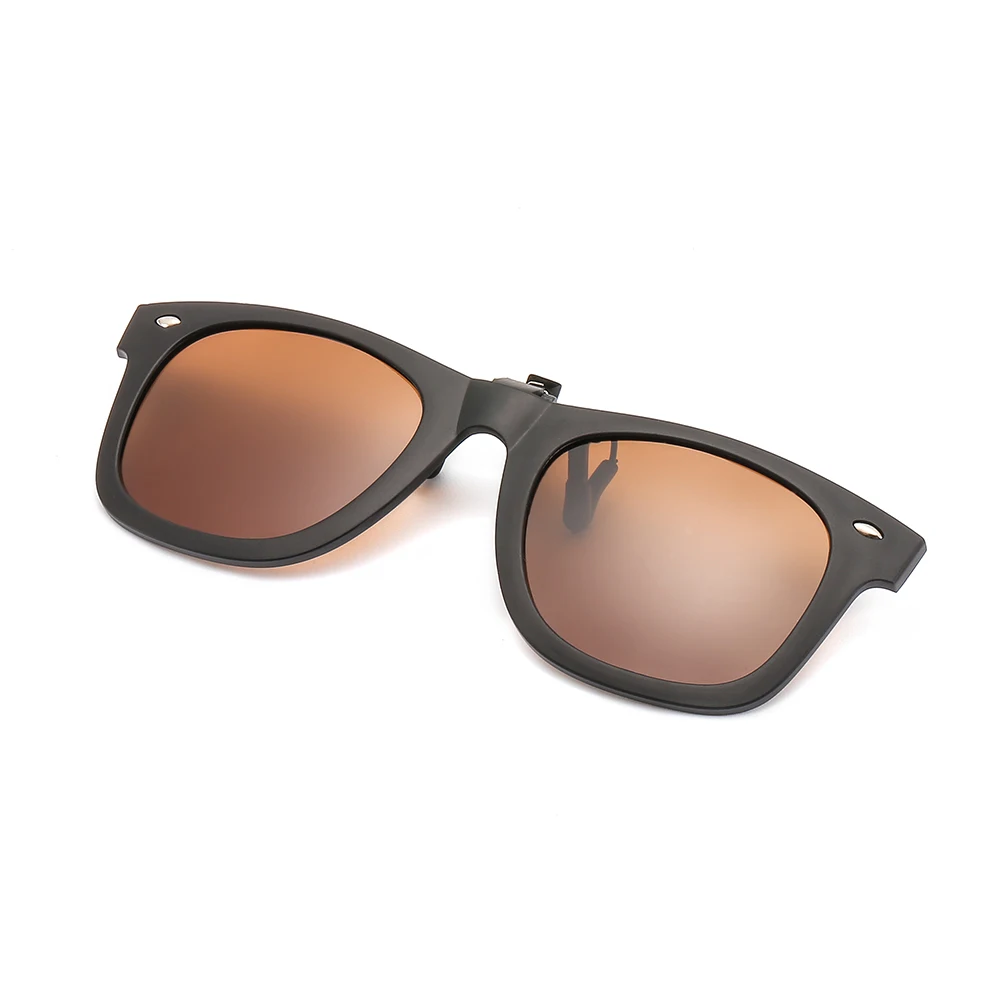 

Polarized Sunglasses Clip on Myopia Glasses For Fishing Driving Traveling Easy Flip Up Lens UV400 Protection