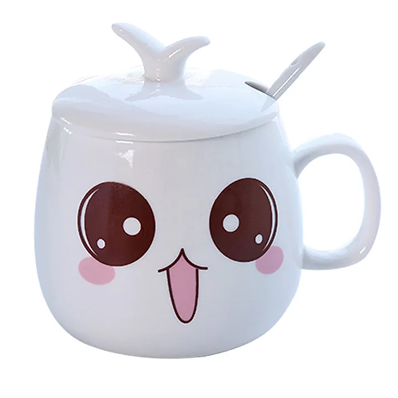 XING KILO Creative ceramic expression cup cartoon cute mug coffee porcelain teacup Milk breakfast | Дом и сад