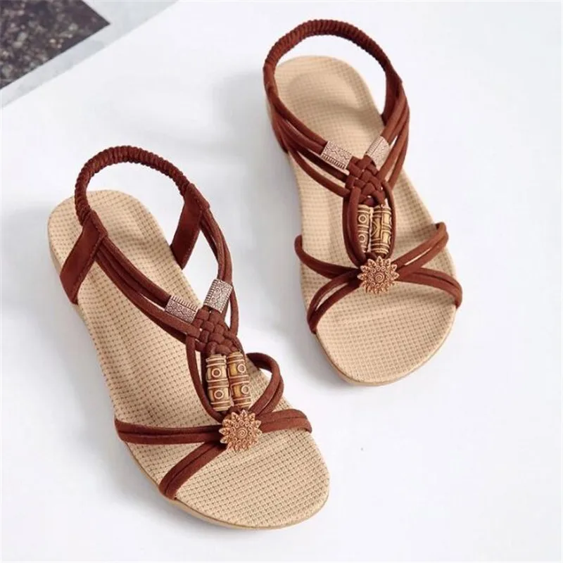 

Large size sandals womens new fashion high-heeled women sandals casual slides slippers platform sandals womens shoes beach shoes