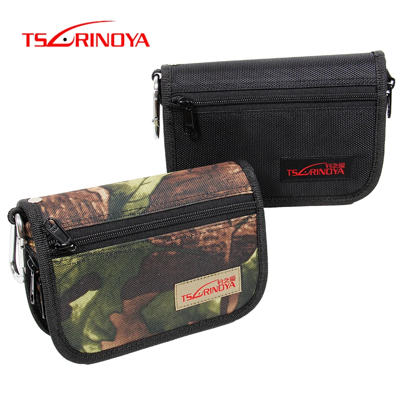 TSURINOYA Portable Fishing Lure Bag Multifunctional Trout Bait Sequins Case Large Capacity Tackles Storage Pouch | Спорт и
