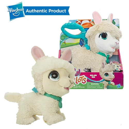 LLAMA Hasbro FurReal Friends Walkalots большой Wags Единорог кошка, большая собака, котенок, Lil' Wags кролик, ходунки мех Домашние животные игрушки и подарки для детей - Цвет: LLAMA