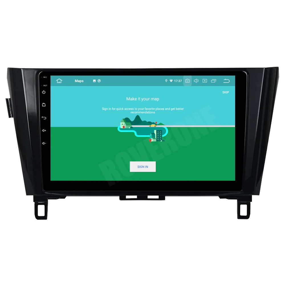 RoverOne для Nissan Qashqai 2014 2015 2016 2017 Octa Core Pure Android 10 Авто Радио Стерео GPS навигация |