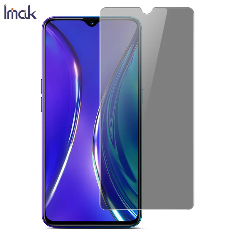 Imak Anti peeping тонированное закаленное стекло для Realme XT /Realme X2 /OPPO K5 полное покрытие