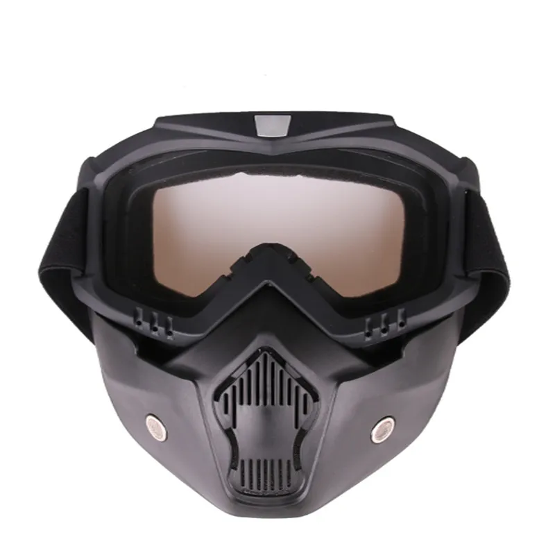 

Detachable Skiing Goggles Mask Protect Eyes Windproof Winter Warmer Snowboard MTB Bike Bicycle Cycling Glasses Hiking Goggles