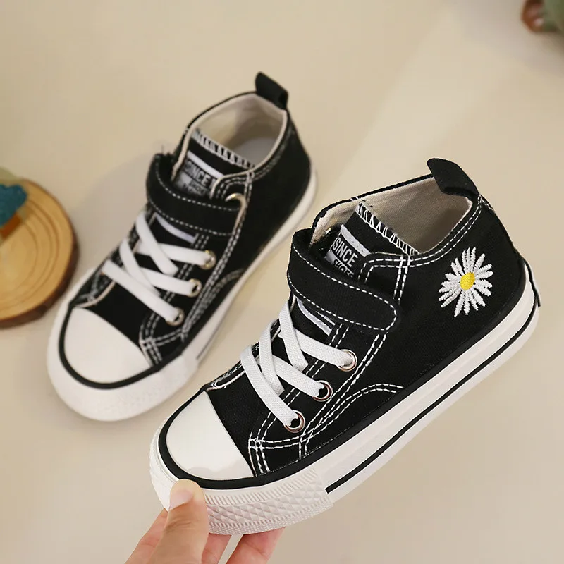 Осень 2020 новая детская парусиновая обувь высокие модные кроссовки для мальчиков