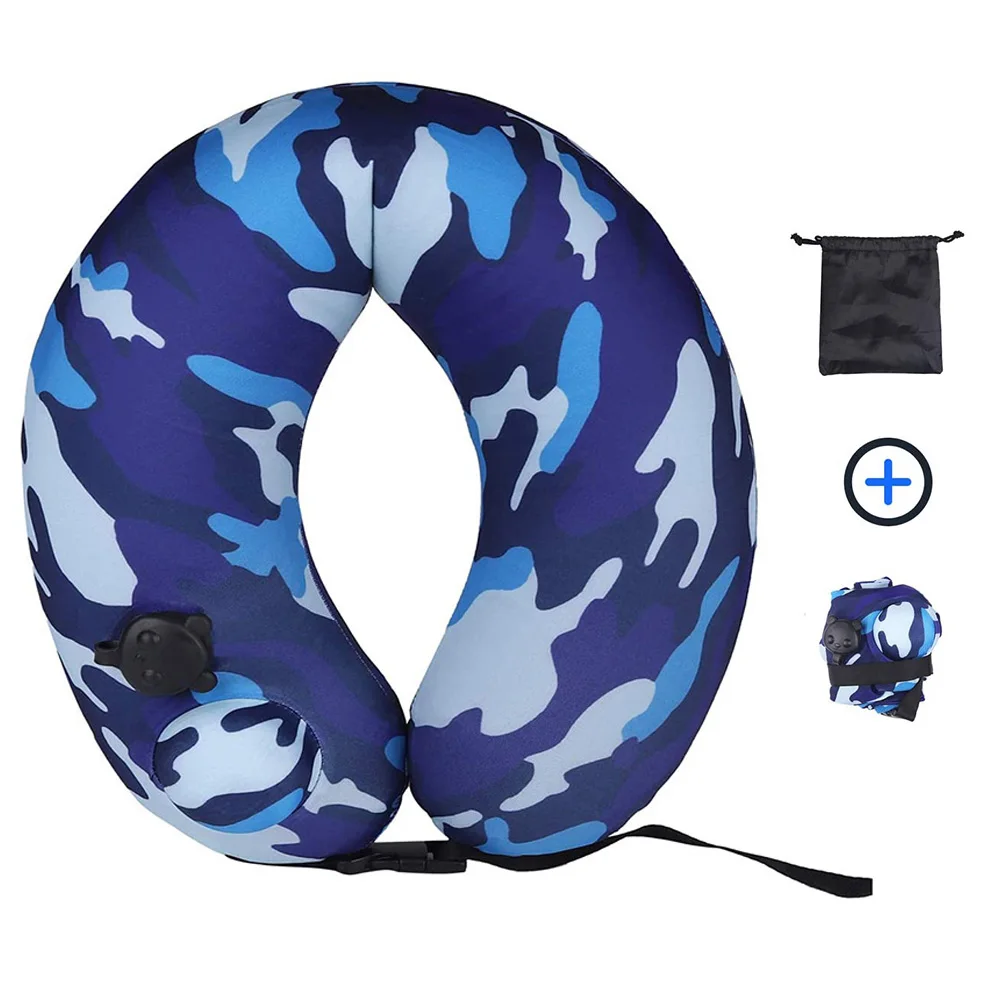 

Portable Swim Trainers Swimming Belt for Adults Inflatable Neck Pillow for Airplane Travel LDF668