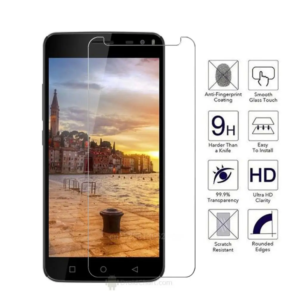 Закаленное стекло для Jinga Hotz M1 4G защита экрана 2.5D 9H закаленное премиум класса