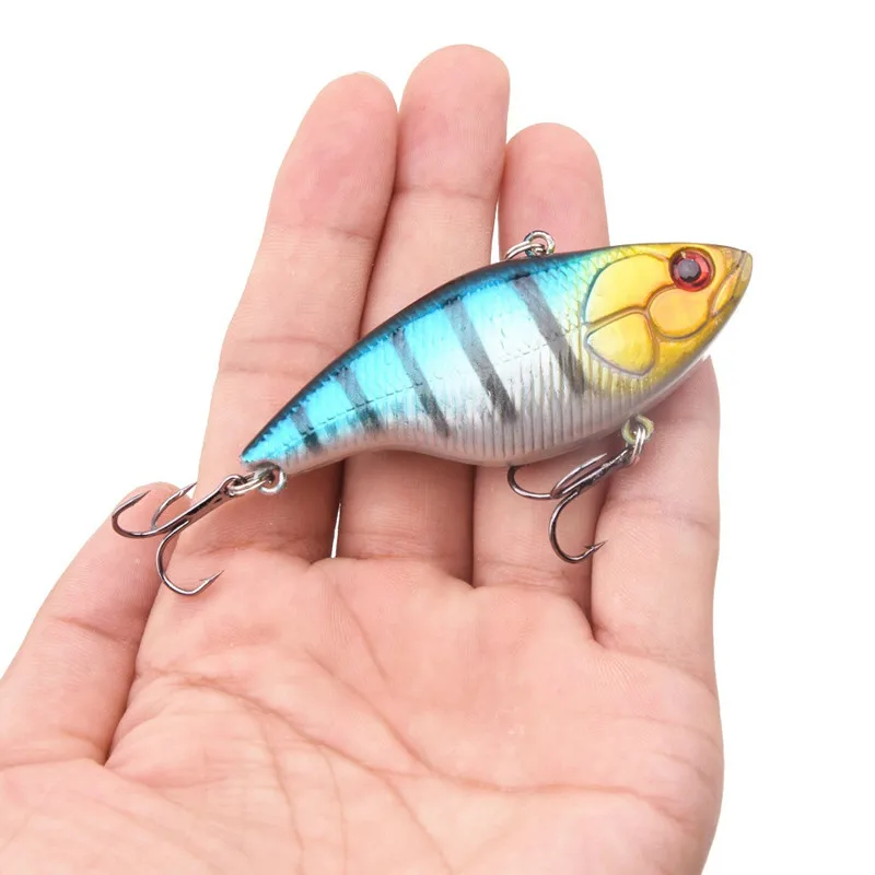 1 шт. жесткие приманки VIB рыболовная приманка тройные Крючки Тонущая кренкбейт